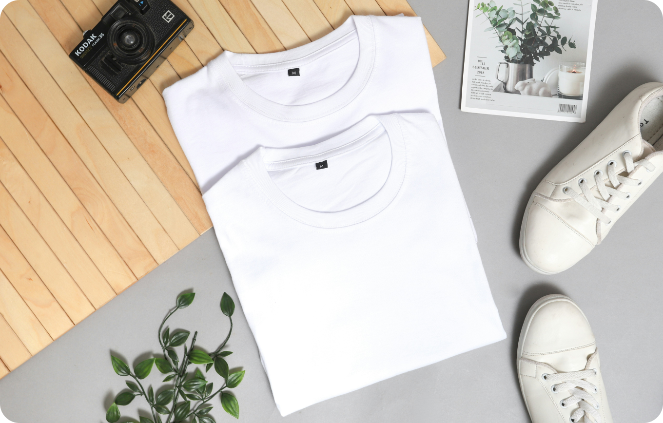 Premium print on demand products including t-shirts, hoodies and accessories
